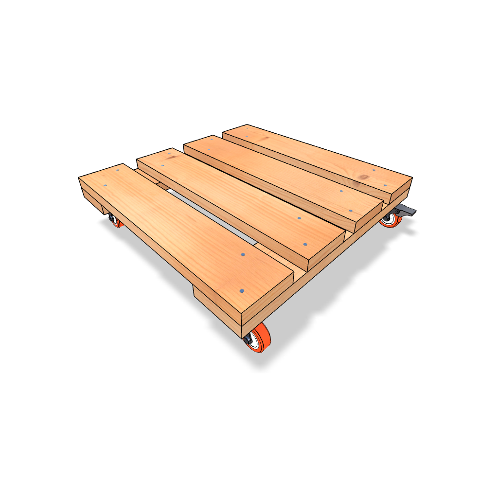 Pflanzenroller 500 x 500 [mm]